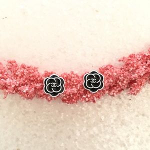 Upcycled CHANEL Vintage Button Earring Studs